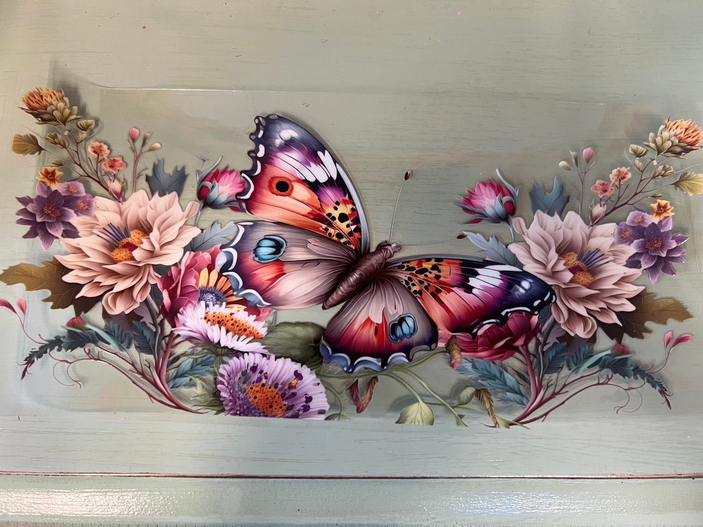 Floral butterfly