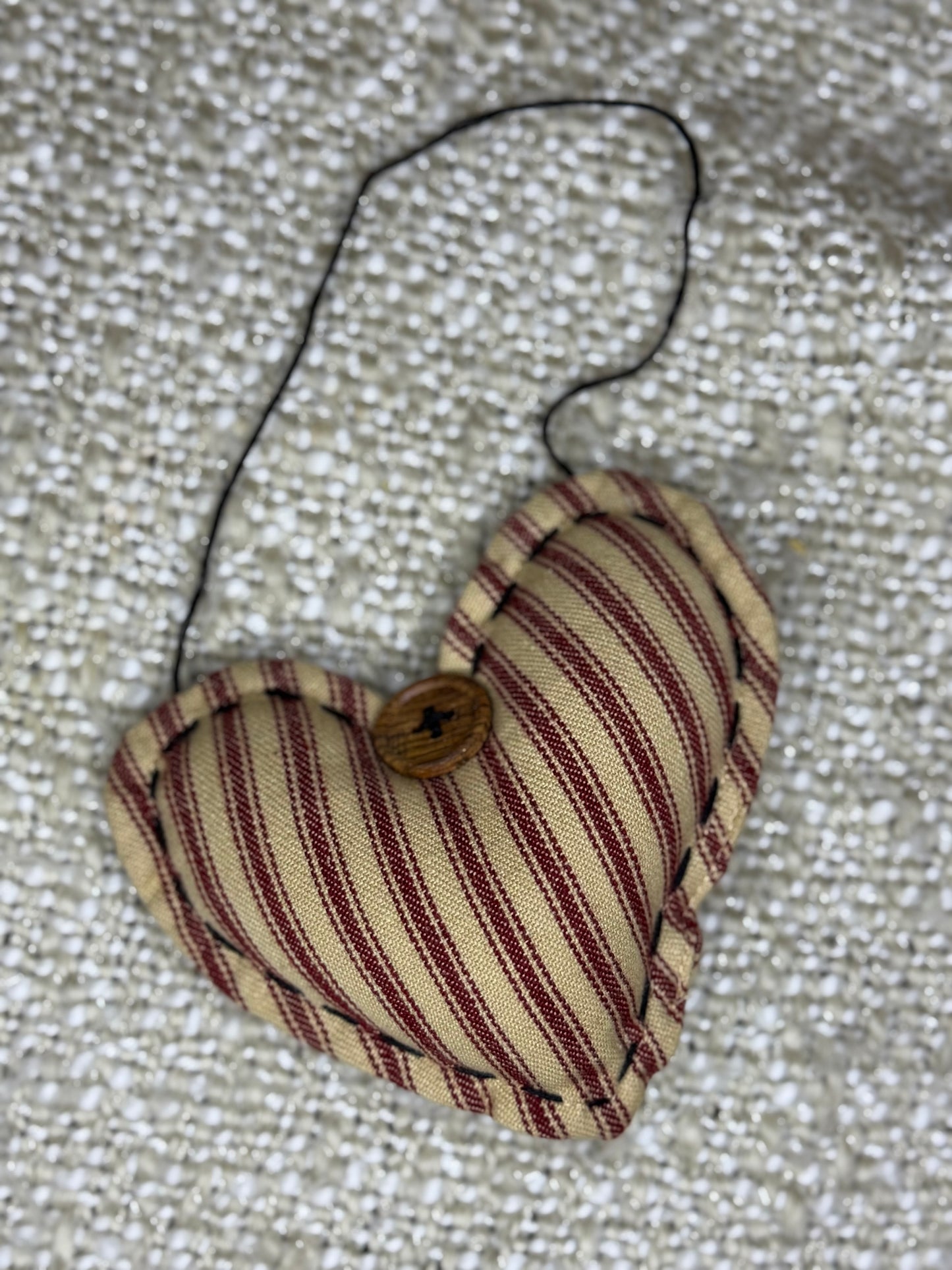 Stitched with Love Heart