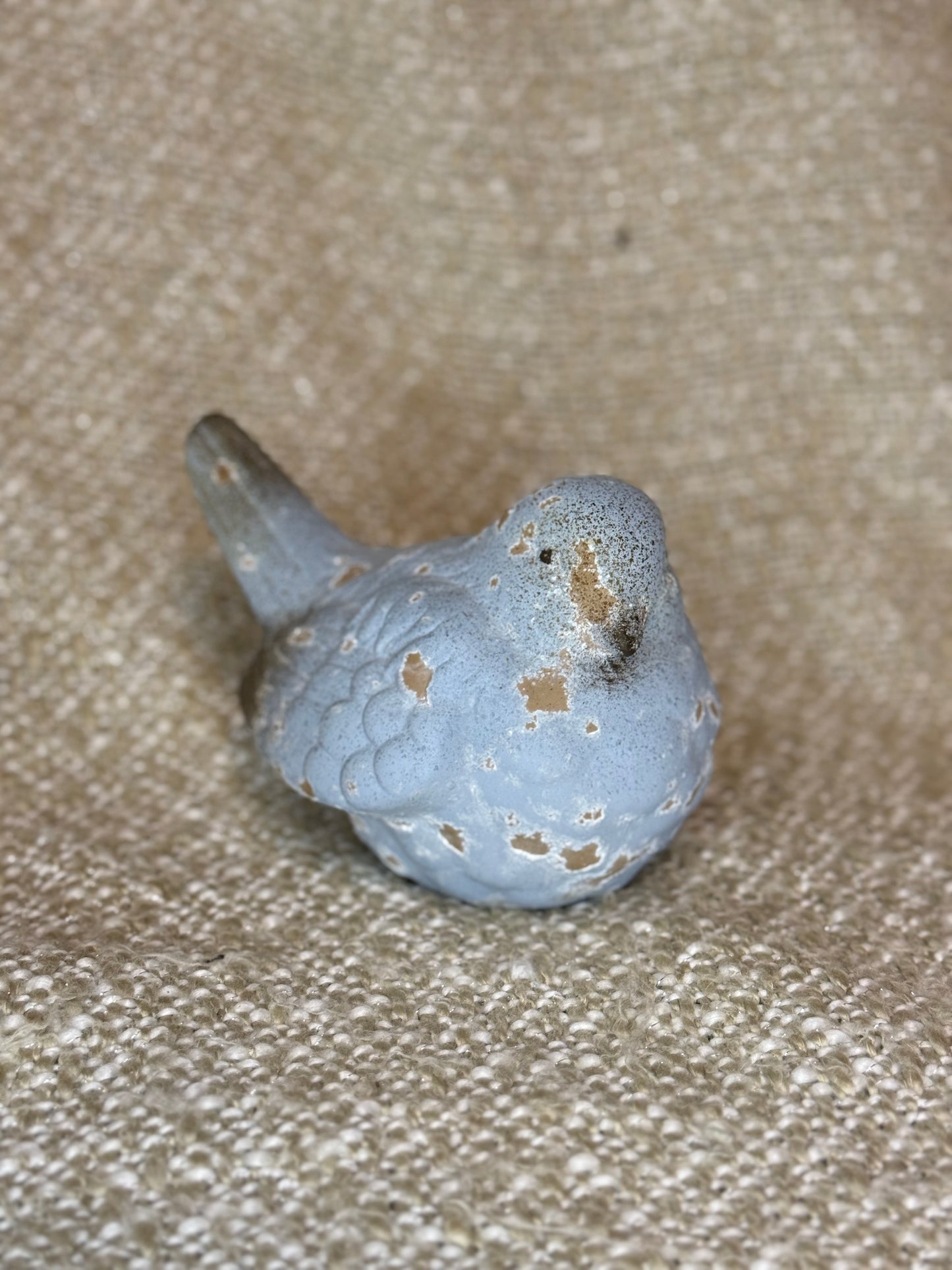 Chippy Farmhouse Ceramic Bird