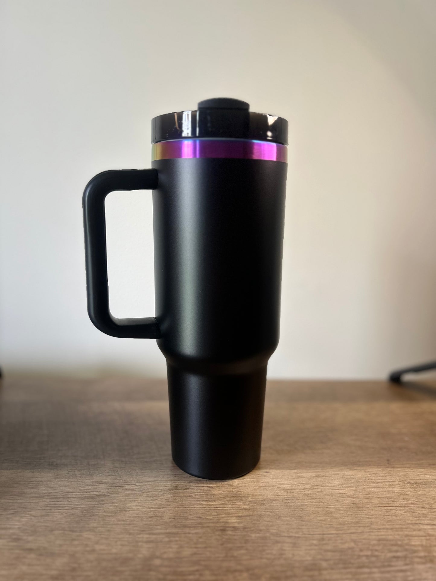 Black/Chrome 40oz