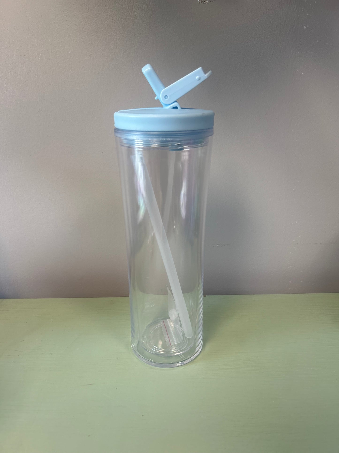 20oz Blue Lid