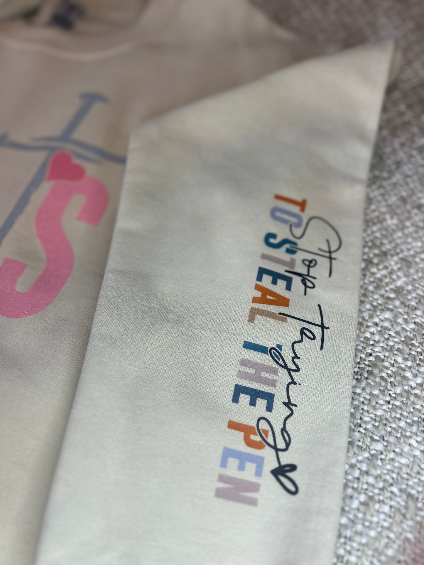Story In His Hands Crewneck