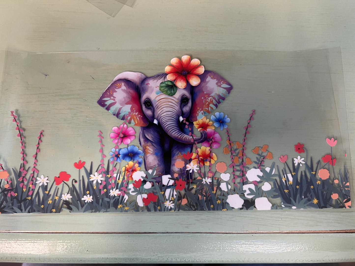 Floral Elephant