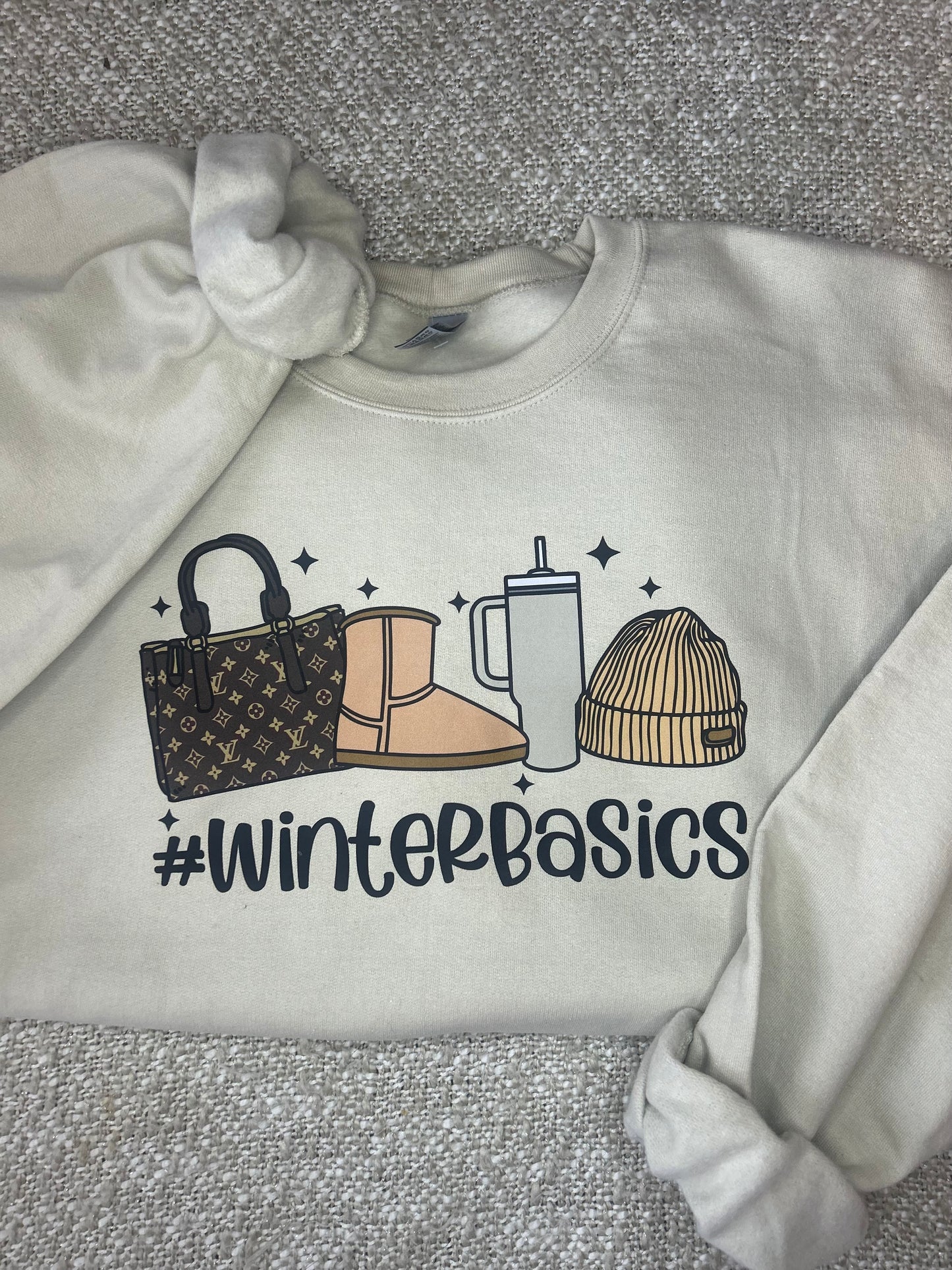 Over It But Still Cozy Crewneck