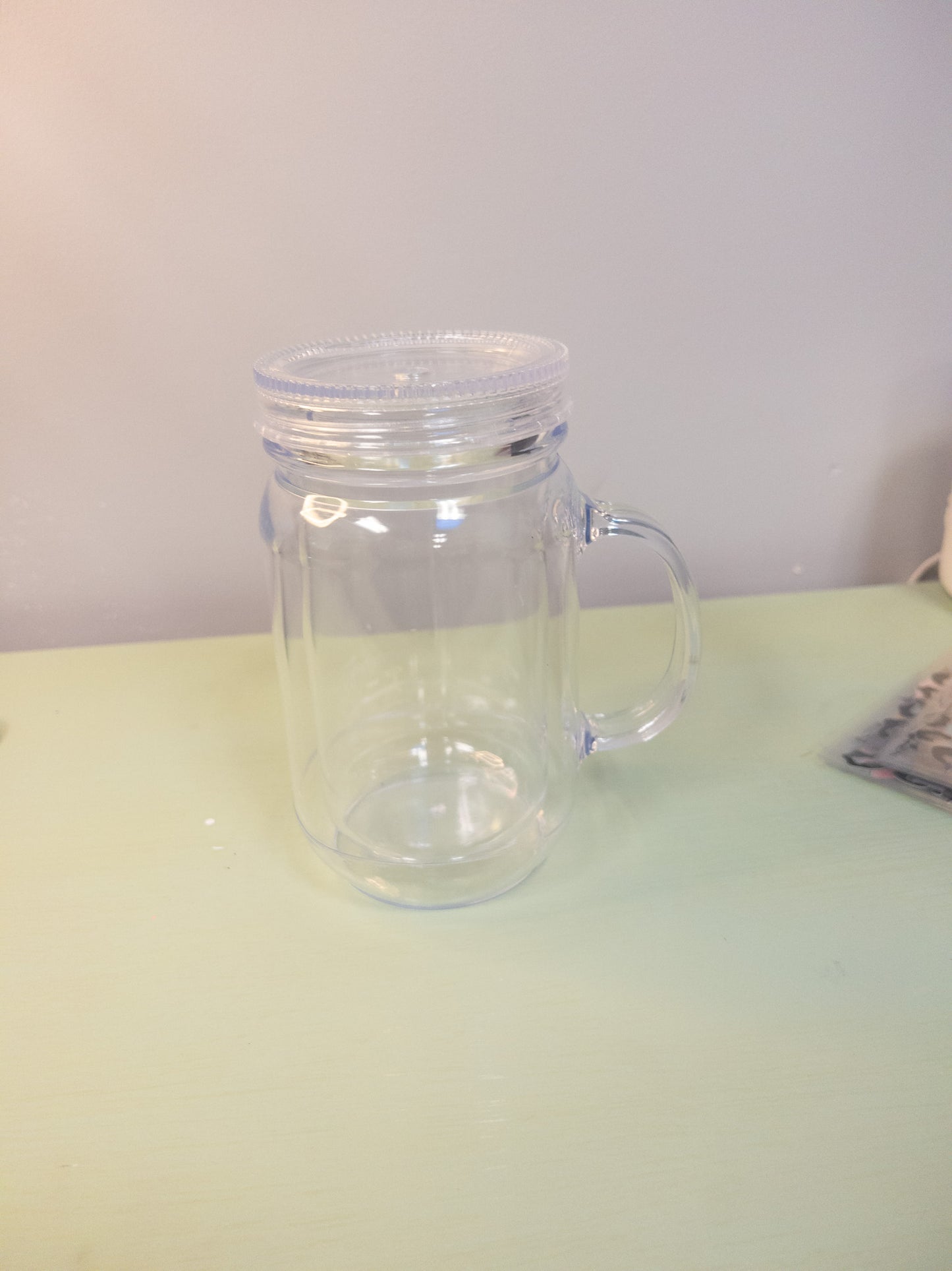 Mason Jar w/ Handle