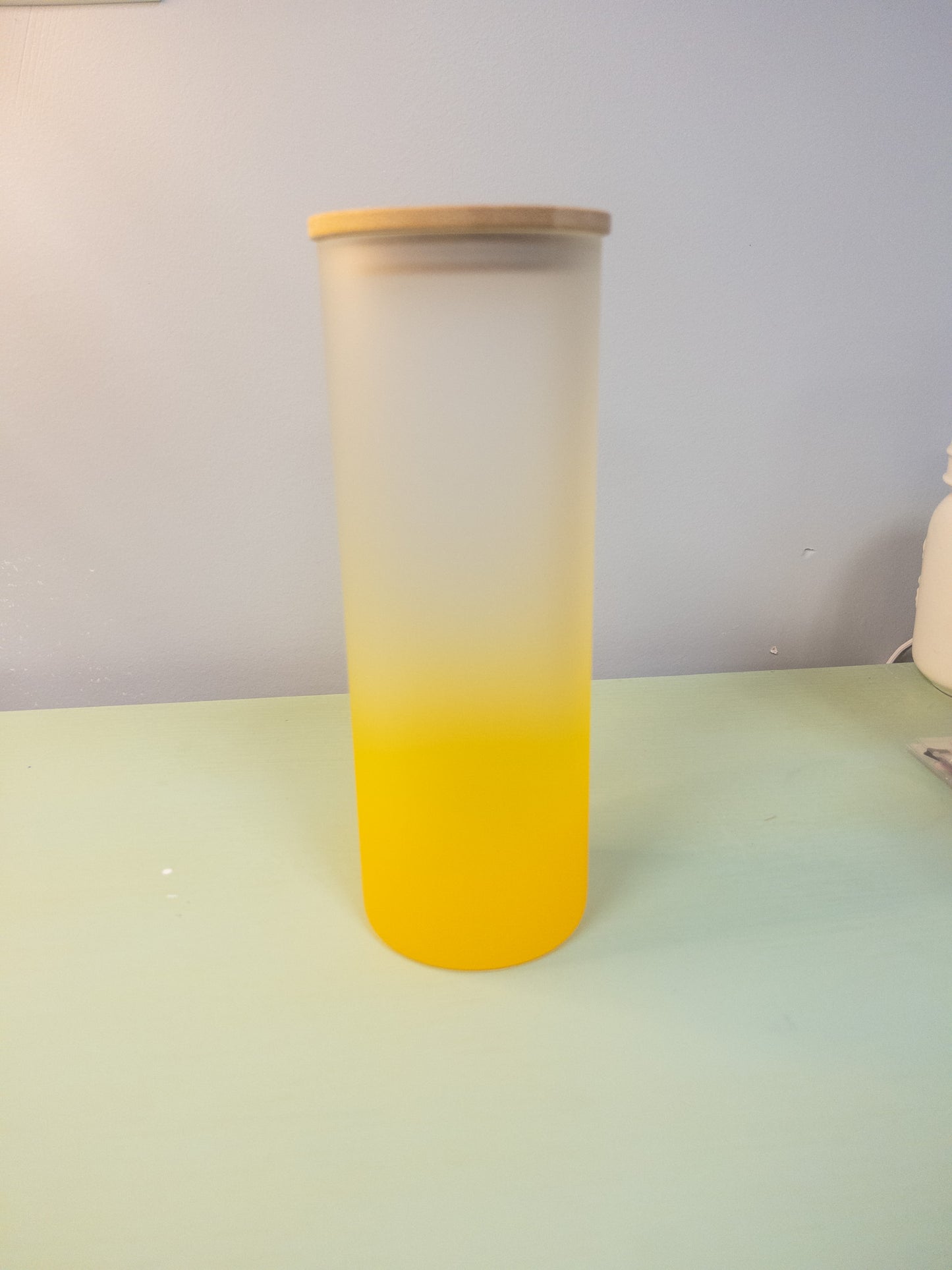 25oz Yellow Frost Tumbler