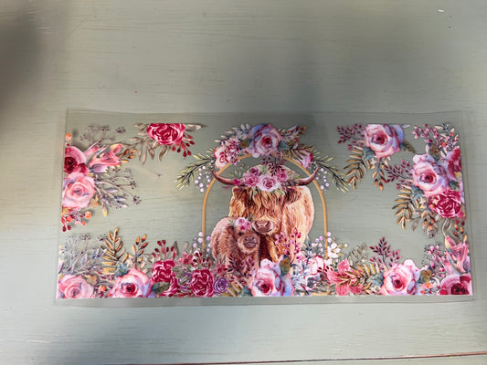 Floral Cow