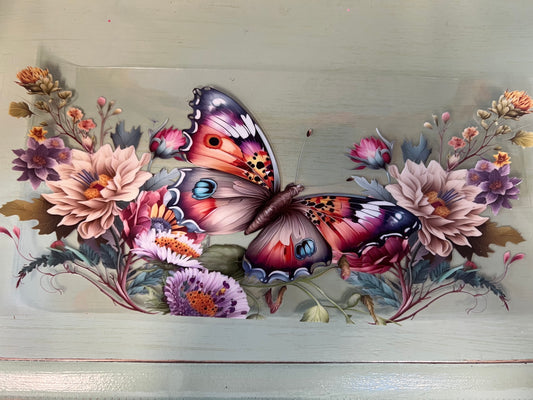 Floral butterfly