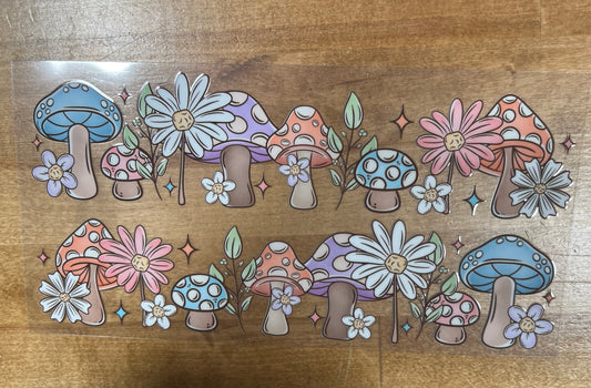 Mushrooms & Flowers