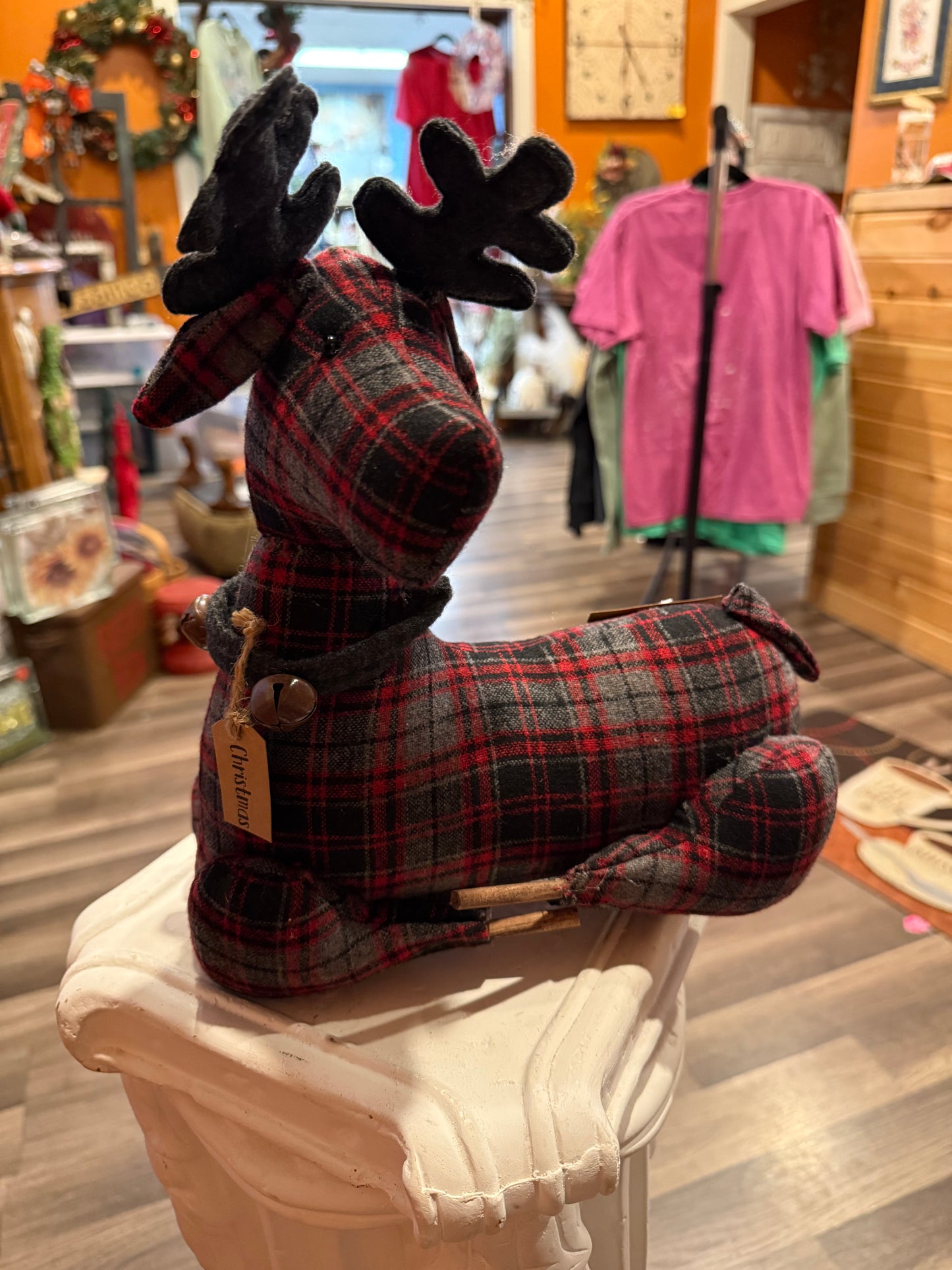 Christmas the plaid Deer