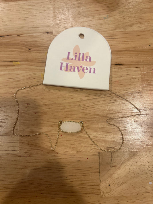 White Lilla Haven Necklace