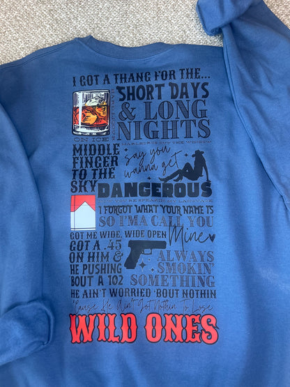 Outlaws & Wild Cards Crewneck