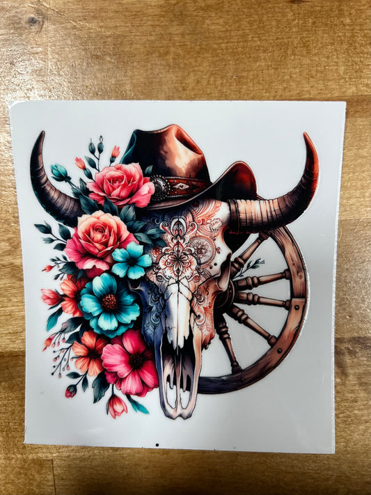 Skull floral