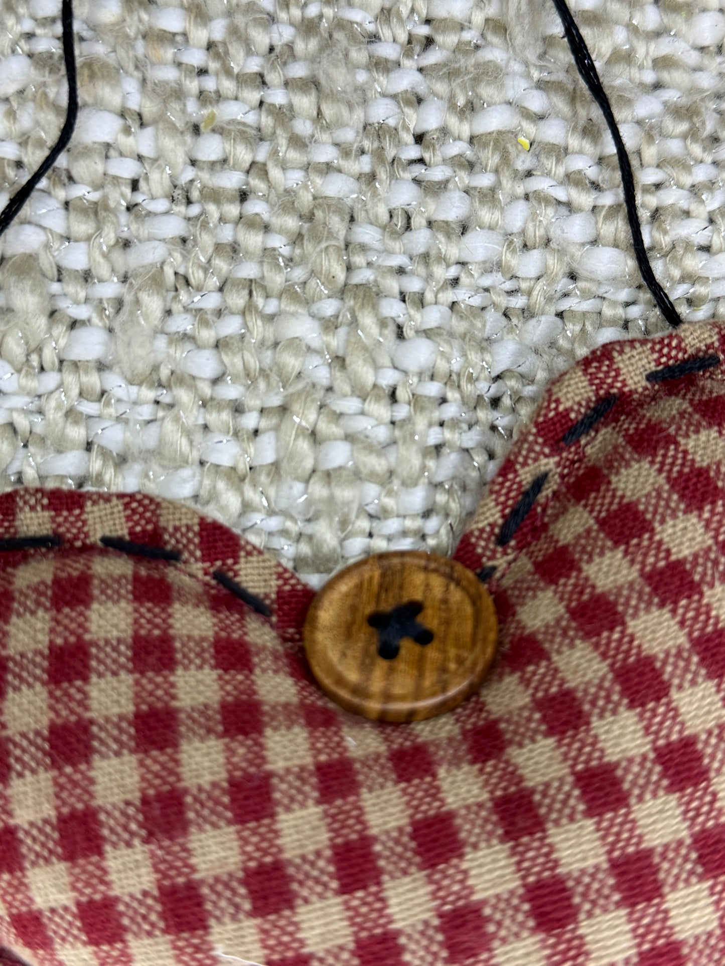 Stitched with Love Heart