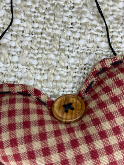 Stitched with Love Heart