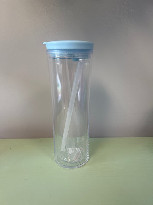 20oz Blue Lid