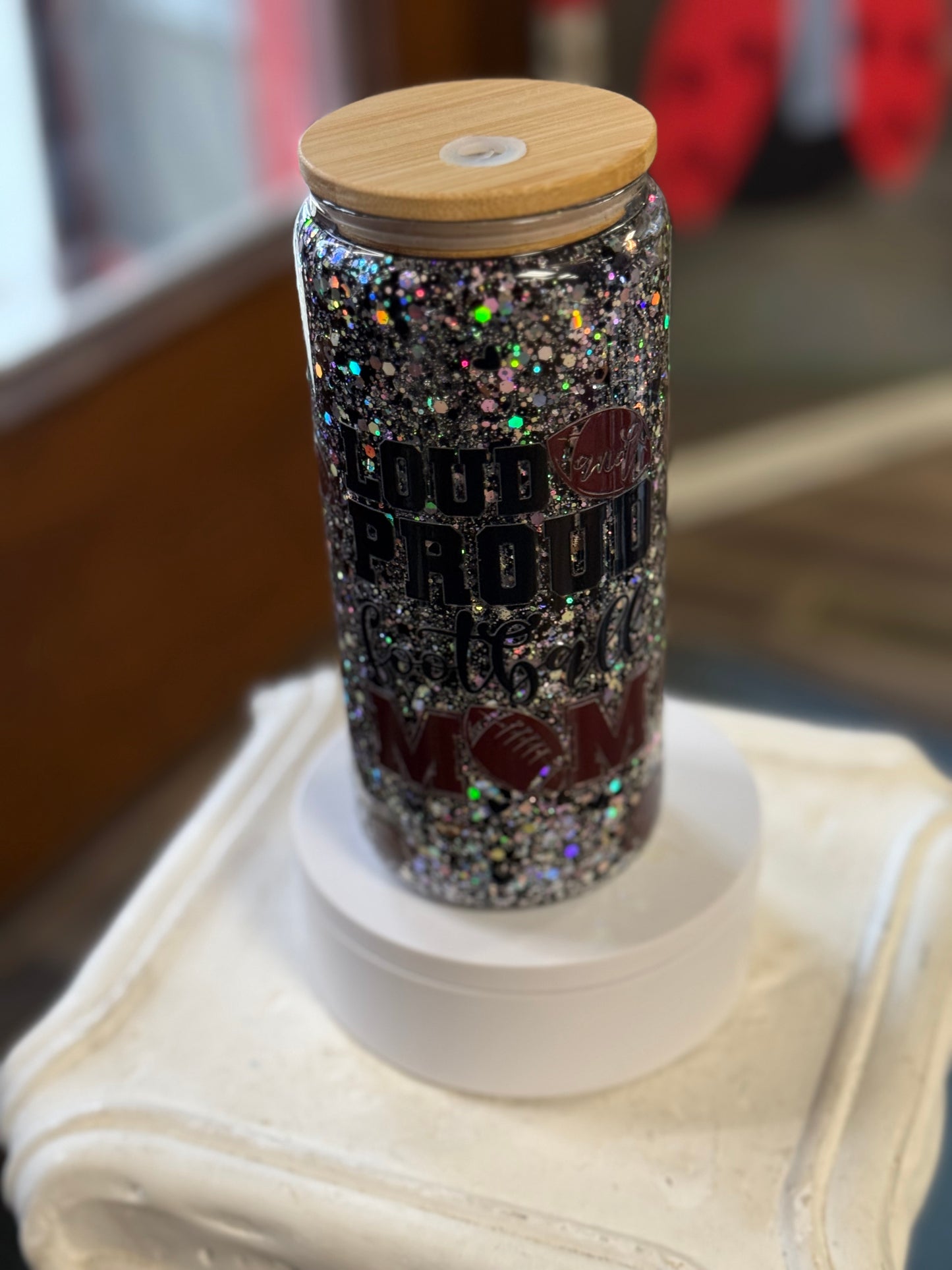 Loud proud football mom