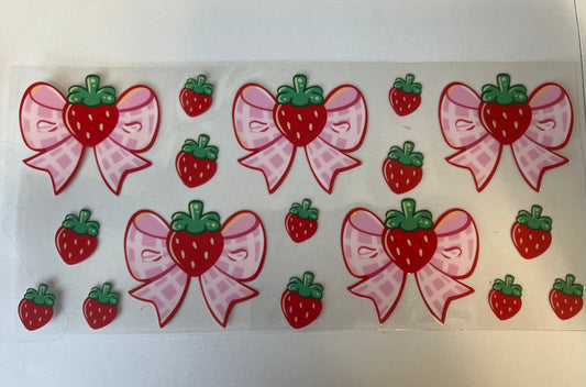 Strawberries & Bows