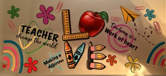 Teacher 'Change The World'