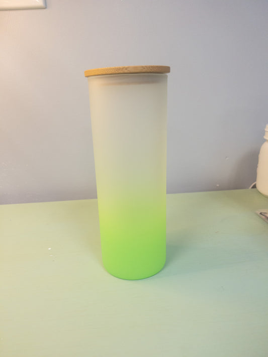 25oz Green Frost Tumbler