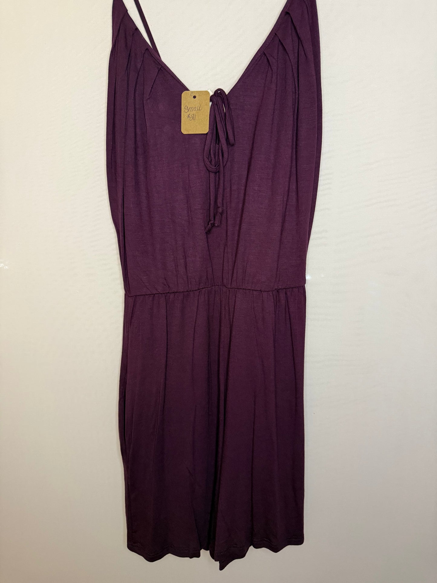 Plum Romper