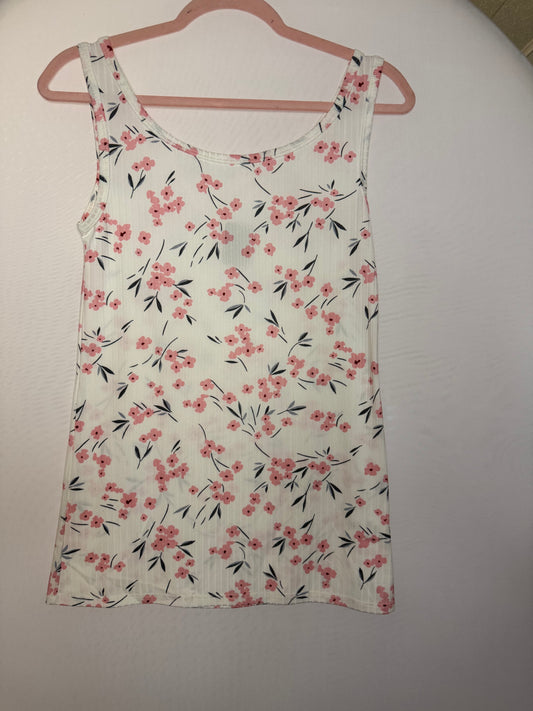 Floral tank top