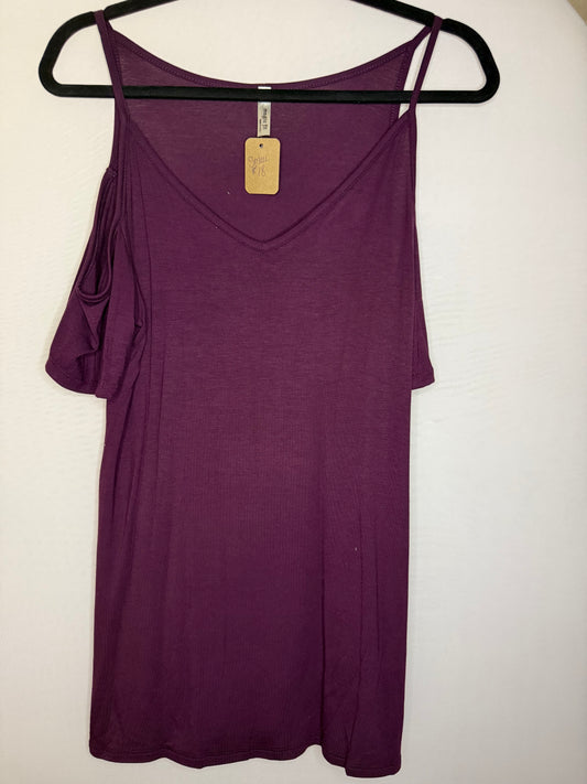 Cold shoulder shirt