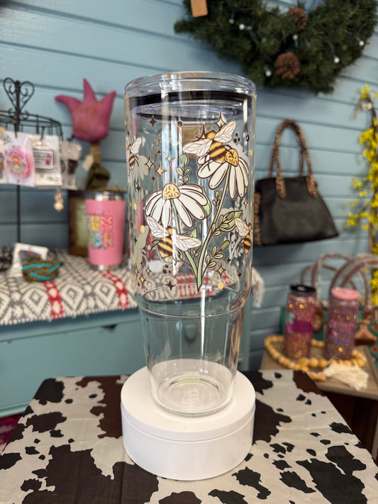 Bees and flowers