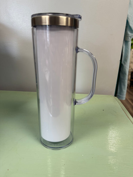 20oz Insulated Snow Globe w/ Handle