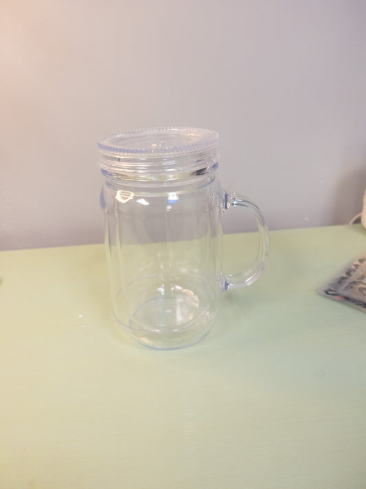 Mason Jar w/ Handle