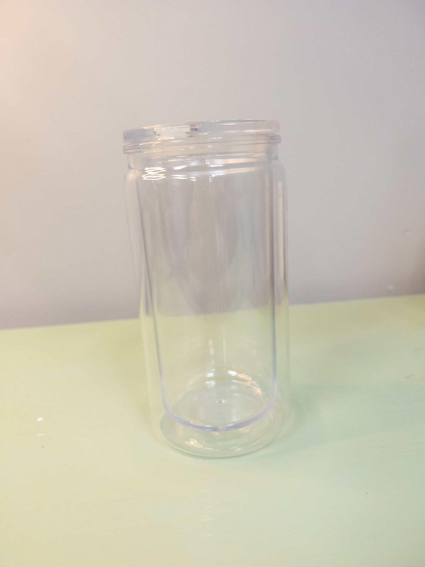 16oz Plastic Snowglobe Tumbler
